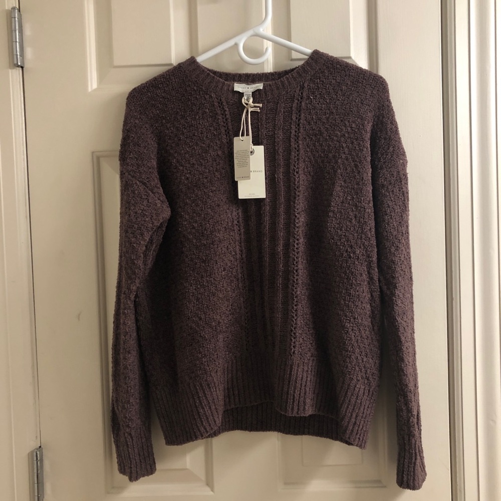 Lucky Brand Purple Sweater